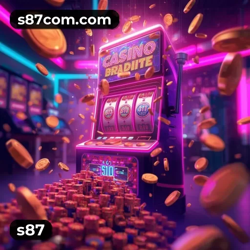 Saldo e bônus exibidos no lobby do app s87
